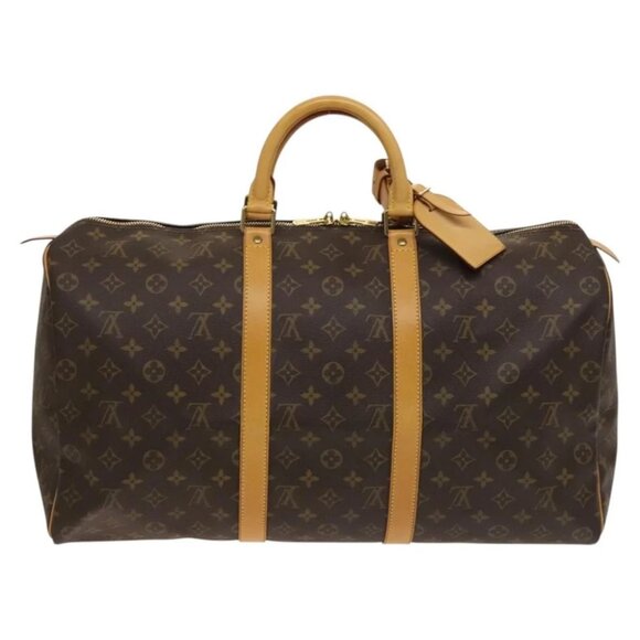LOUIS VUITTON Monogram Keepall 50 Boston Bag - Picture 1 of 16